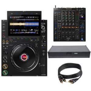 AlphaTheta CDJ-3000X + DJM-A9 – Pack Régie DJ Club