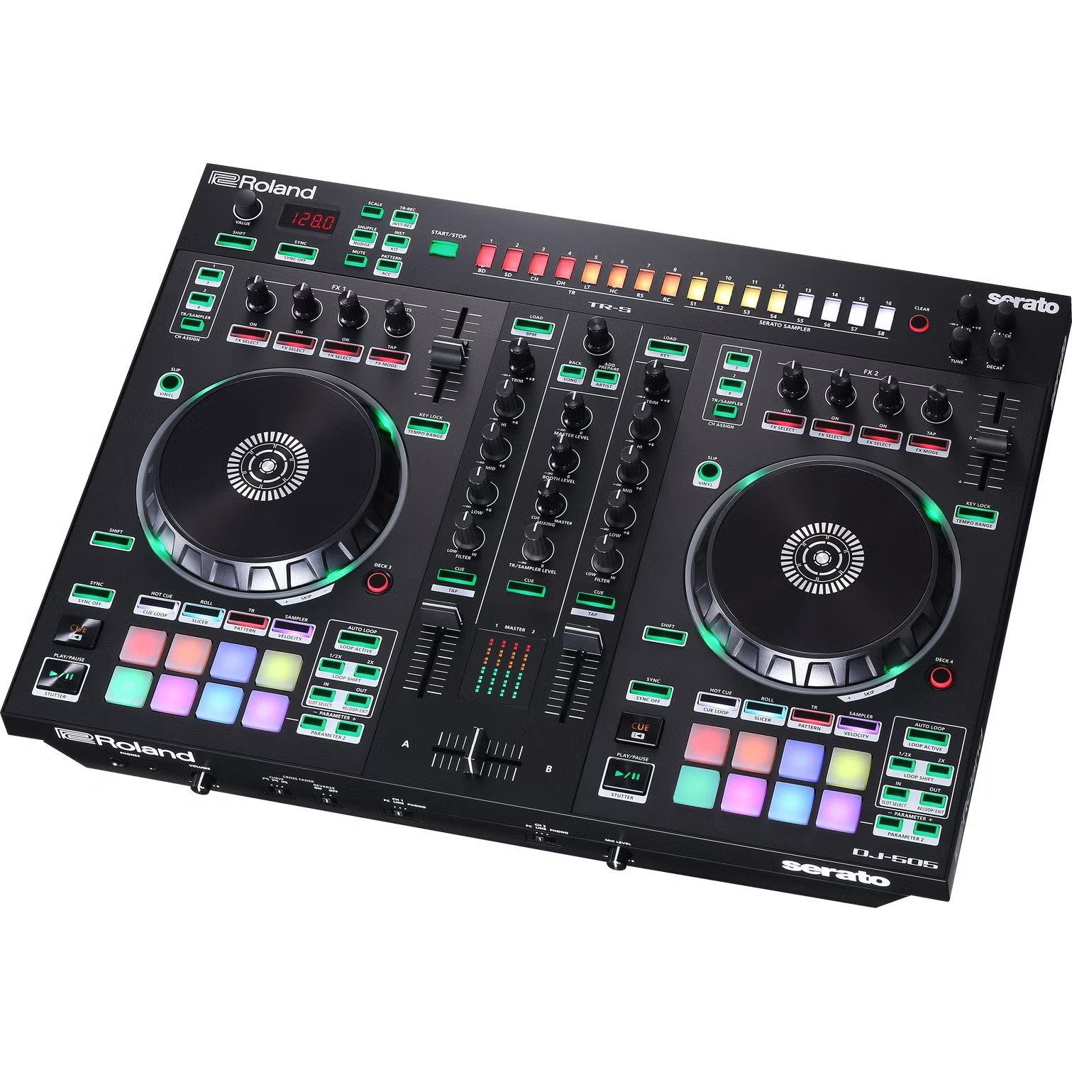 Roland DJ-505 – Contrôleur DJ avec Séquenceur TR