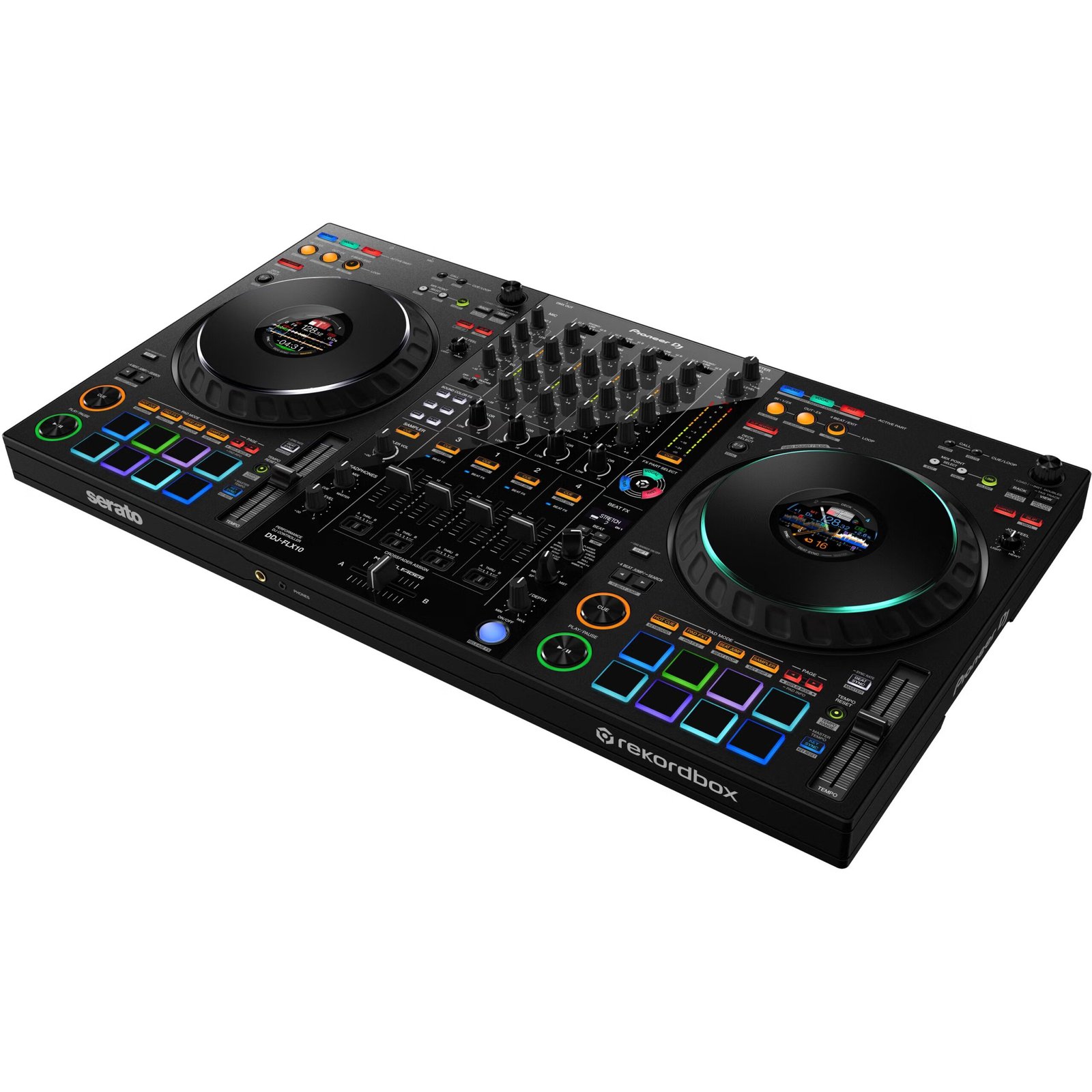 Pioneer DJ DDJ-FLX10 – Contrôleur DJ 4 Canaux