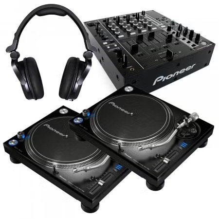 Pioneer Set 2x PLX-1000 + DJM-750MK2 + HDJ-X7