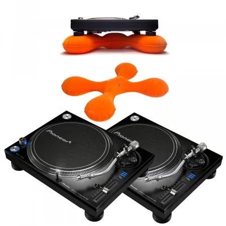 Pack 2x Pioneer PLX-1000 + Freefloat