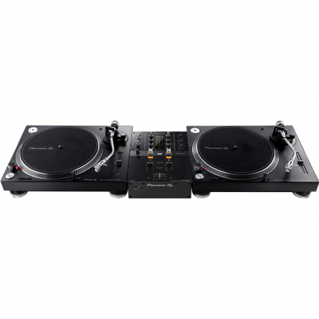 Pioneer 2x PLX-500 + DJM-250MK2 Set DJ