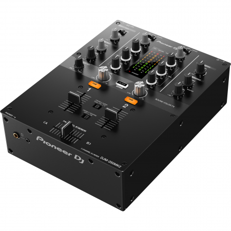 Pioneer 2x PLX-500 + DJM-250MK2 Set DJ – vue 2