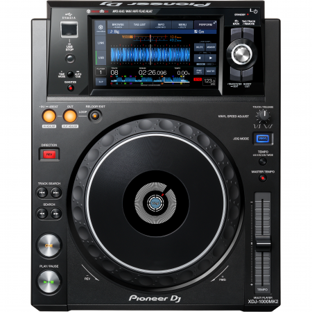 Pioneer XDJ-1000MK2 – Platine DJ avec Sacoche – vue 9